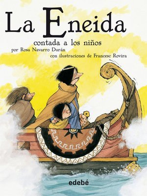 cover image of La Eneida contada a los niños